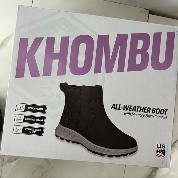 Khombu Dusk Women’s 9 All Weather Boot New In Box - Picture 12 of 13
